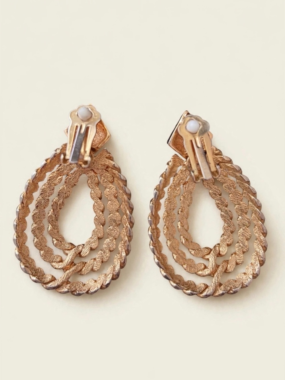 Doorknocker Rope Earrings - Picture 2 of 2